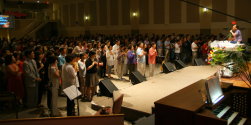 워싱턴지역 동포복음화 대성회 마지막날 집회가 7월 28일 열린문장로교회에서 열렸다.