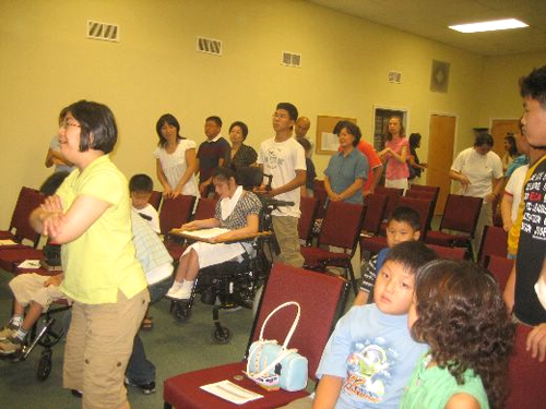 사랑의 교실 수업모습