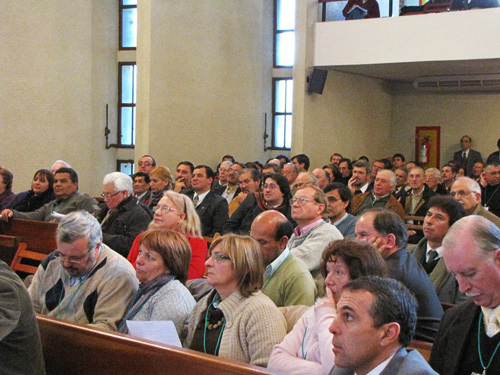 우루과이 복음주의 교인들의 예배 모습. ⓒ우루과이복음주의대표회의(CREU).