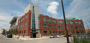 시카고 파크커뮤니티교회의 니얼 노스(Near North) 캠퍼스 전경.