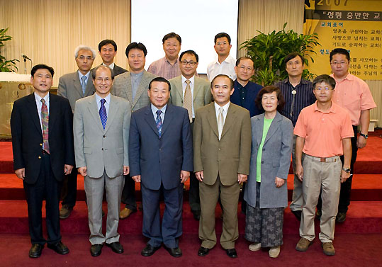 뉴욕장로회 신학대학 2007년 가을학기 개강예배 ⓒ 크리스찬타임즈 김정길 기자