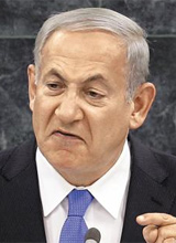 베냐민 네타냐후 이스라엘 총리.