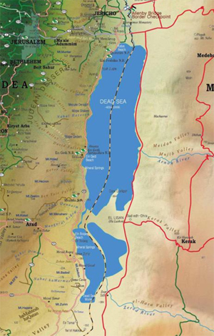 사해 (the Dead Sea)