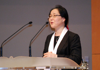 여성감성예배 강사로 나선 이종미 목사