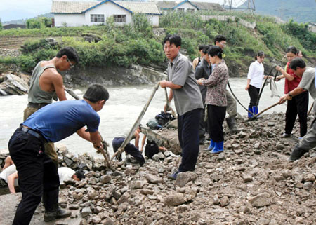 북이 집중호우로 어려움을 겪고 있다. 이에 월드비전은 적극적인 구호활동 협조를 부탁했다. ⓒ월드비전 