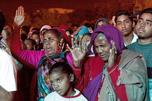 과거 라이즈업무브먼트가 개최했던 라이즈업 인도대회 모습