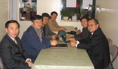 기자 세미나 참가자들