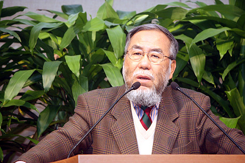 강의하는 김세윤 박사ⓒ이대웅 기자