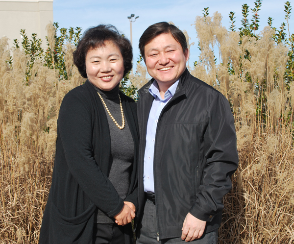 박인욱, 이현주 선교사 부부. 