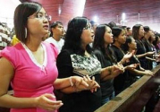 말레이시아 한 교회의 예배 모습  ©오픈도어선교회