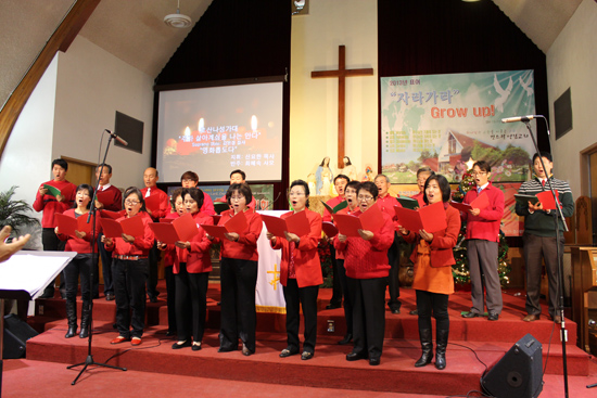 갓스윌연합교회 호산나성가대