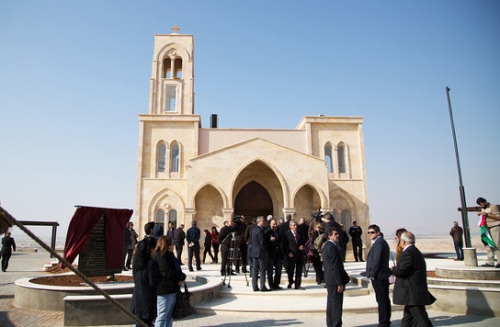 6일 봉헌된 교회의 모습. 예수님이 세례 받으신 지역에 세워졌다. ⓒEVANGELICAL LUTHERAN CHURCH IN JORDAN AND THE HOLY LAND