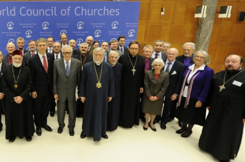 세계 교회 지도자들이 15부터 17일까지 스위스 제네바 WCC 본부에 모여 시리아 사태에 관한 논의를 진행했다. ⓒWCC.