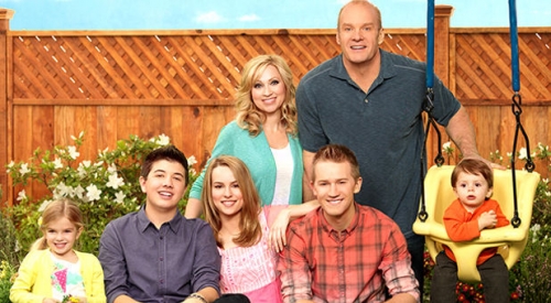 '굿 럭 찰리(Good Luck Charlie)'의 출연진들.  ©사진제공=Bob D'Amico/Disney Channel.