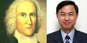 조나단 에드워즈(왼쪽)와 강사 심현찬 목사.