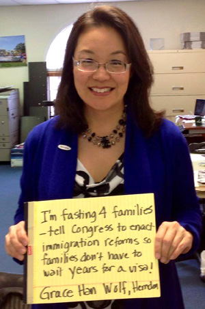 그레이스 한 울프 의원.