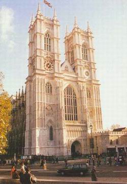 영국 런던 성공회 교회.