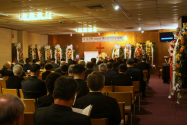 고 임근하 목사의 입관예배가 10일 제미장의사에서 열렸다.