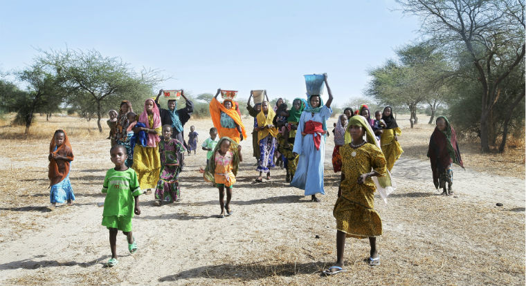 물동이 든 차드인