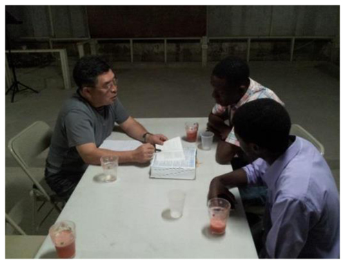 아이티 박동한, 이성한 선교사 선교편지