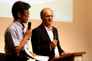 루이스 부시 목사는 강연에서 “일본도 ‘4/14 윈도우(창)’을 초점으로 한 선교를 해야 한다”고 강조했다. ⓒ강성현 기자