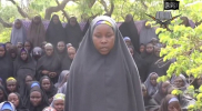 나이지리아 치복에서 보코하람에 의해 납치된 여학생들의 모습. ⓒ방송화면 캡쳐