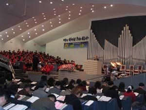 뉴욕장로교회 예배모습(12/12)