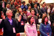 ‘4/14 윈도우 뉴욕 컨퍼런스’가 10일 오후 5시 프라미스교회에서 개막됐다. 이번 대회는 16일까지 일주일간 진행된다. 세계각국 어린이 사역자 1천여 명이 참석했다.