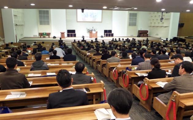 ▲예장 합동 '제10차 총회목회자특별세미나'가 8일 한울교회에서 진행되고 있다. ©이동윤 기자