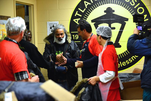 미션아가페 추수감사주일 사랑의점퍼나눔