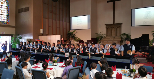 새언약초중고등학교 추수감사절 행사