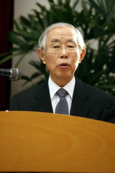 손봉호 박사가 강연하고 있다. ⓒ김진영 기자