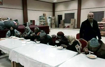 키르쿠크에 도착한 피난민들  ©오픈도어선교회