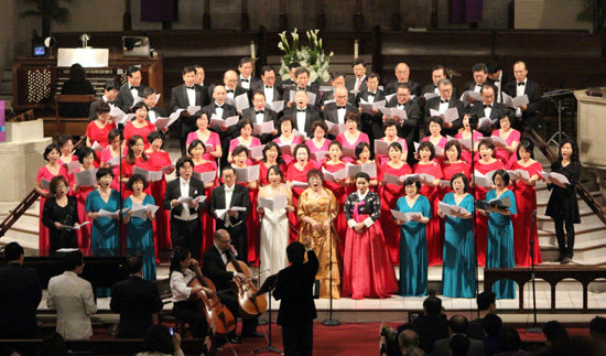 출연진 모두가 함께 하는 연합합창 ‘할렐루야’를 끝으로 제 96주년 삼일절 및 이민 112주년 기념예배 음악회가 은혜롭게 마무리 됐다.