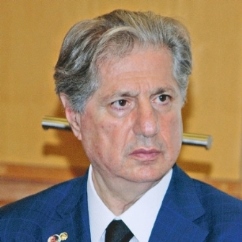 아민 게마옐 전 레바논 대통령. ⓒ국제기독연대 제공