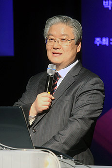 정효제 박사가 강연하고 있다. ⓒ김진영 기자