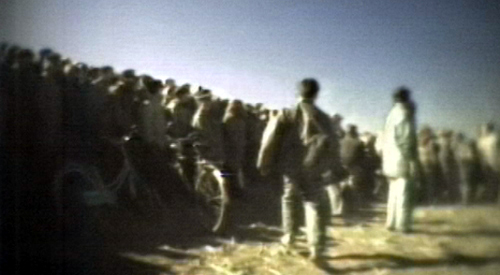 과거 일본 N-TV가 공개했던 북한의 공개 처형 동영상 중 한 장면.