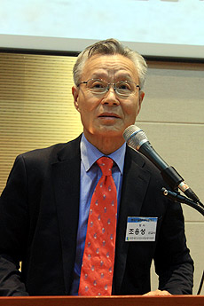 조용성 선교사가 발표하고 있다. ⓒ김진영 기자