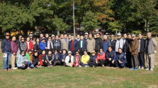 15일 열린 뉴욕목사회 가을체육대회 참가 목회자들이 기념촬영을 했다.