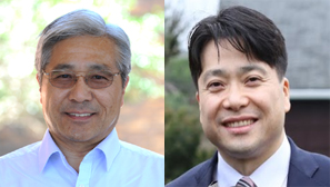 좌 소은일 목사, 우 곽호준 목사