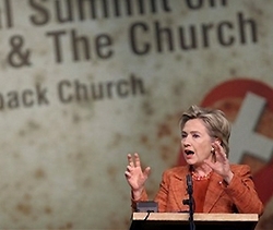 ▲힐러리. ⓒ크리스천포스트