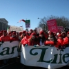 미국 가톨릭교회가 매년 실시해 온 반낙태주의 시위 '생명을 위한 행진(March for Life)'의 현장 모습.ⓒ크리스천포스트.