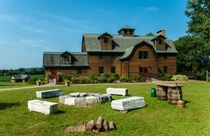 ▲기포드 부부가 소유한 리버티 릿지 팜.