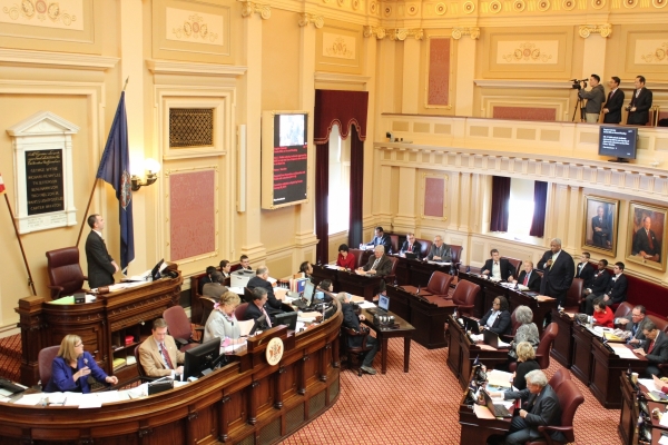 상원 본회의 장면. © 자료사진