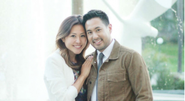 추수반석교회 체 안 목사의 아들 게이브 안 목사(오른쪽)와 모니카 안 사모. ©페이스북