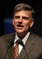 ▲프랭클린 그래함 목사