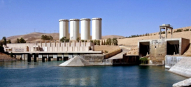 이라크 최대 댐인 모술댐. ©자료사진