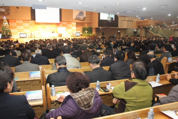 지난해 새에덴교회에서 열렸던 ‘목회 트렌드 세미나’ 모습
