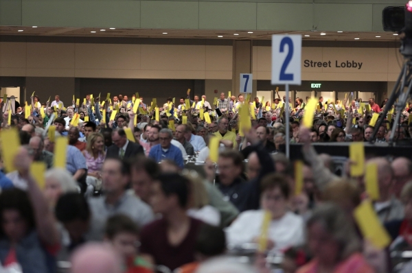 ▲지난 2014년 남침례교 총회 모습. ⓒ남침례교.