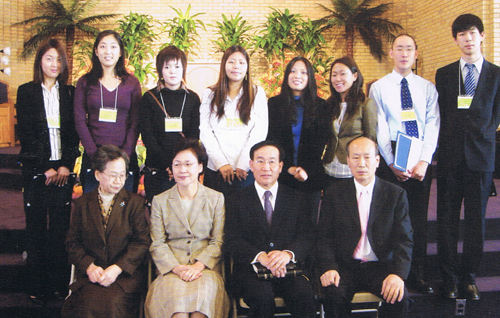 지난 제2회 장학금 수여식 사진